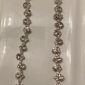 Silver Bridal Rhinestone Halo